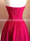 Chiffon A-line Sweetheart Short/Mini Beading Bridesmaid Dresses #PDS02017909