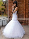 Promotion Lace Tulle with Appliques Lace Trumpet/Mermaid Sweetheart Wedding Dress #PDS00021197