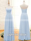 Sweetheart Sage Chiffon with Ruffles Promotion Bridesmaid Dresses #PDS01012407
