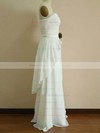 Chiffon Princess Sweetheart Floor-length Ruffles Bridesmaid Dresses #PDS01012453