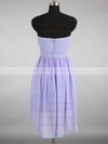 Good Asymmetrical Sweetheart Ruffles Lavender Chiffon Bridesmaid Dress #PDS01012145
