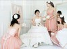 Nice Sweetheart with Sashes/Ribbons Ball Gown Pearl Pink Tulle Bridesmaid Dresses #PDS01012204