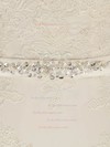Discount V-neck Chiffon Appliques Lace Trumpet/Mermaid Long Sleeve Wedding Dress #PDS00022515