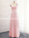 A-line Sweetheart Lavender Chiffon with Flower(s) Cheap Bridesmaid Dresses #PDS01012735