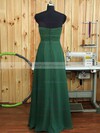 Sweetheart Chiffon Ruffles A-line Amazing Dark Green Bridesmaid Dress #PDS01012894