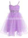 A-line Sweetheart Organza Sashes / Ribbons Ankle-length Best Flower Girl Dresses #PDS01031942