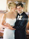 Popular A-line Scoop Neck Tulle Appliques Lace Detachable Wedding Dresses #PDS00022638