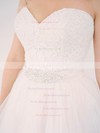 New Style A-line Sweetheart Tulle Lace Sashes / Ribbons Detachable Wedding Dresses #PDS00022640
