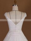 Original Princess V-neck Lace Tulle Appliques Lace Court Train Wedding Dresses #PDS00022740