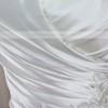Princess Satin Lace Sweetheart Beading Lace-up Knee-length Wedding Dress #PDS00017014