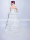 New Arrival A-line Sweetheart Tulle with Beading Asymmetrical High Low Wedding Dresses #PDS00022891