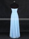 A-line Sweetheart Floor-length Chiffon with Criss Cross Bridesmaid Dresses #PDS01013126