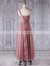A-line One Shoulder Asymmetrical Chiffon with Ruffles Bridesmaid Dresses #PDS01013274