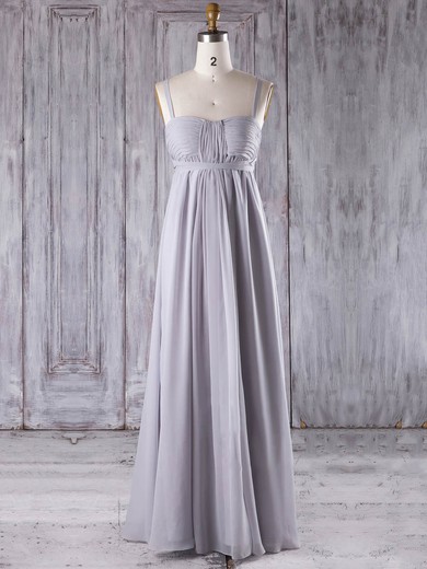 Empire Sweetheart Floor-length Chiffon with Sashes / Ribbons Bridesmaid Dresses #PDS01013277