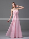Chiffon Empire Strapless Floor-length Ruched Bridesmaid Dresses #PDS02012881