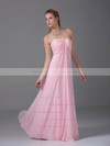 Chiffon Empire Strapless Floor-length Ruched Bridesmaid Dresses #PDS02012881