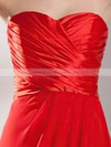 Chiffon Sheath/Column Sweetheart Floor-length Ruched Bridesmaid Dresses #PDS02012976