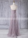 Empire Sweetheart Floor-length Lace Tulle with Criss Cross Bridesmaid Dresses #PDS01013355