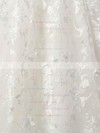 Ball Gown Scoop Neck Court Train Tulle with Beading Wedding Dresses #PDS00023089