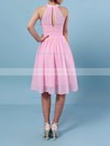 A-line Scoop Neck Knee-length Chiffon Ruffles Bridesmaid Dresses #PDS01013530