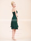 Chiffon A-line Strapless Knee-length Sashes/Ribbons Bridesmaid Dresses #PDS02022795