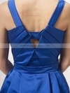 Satin A-line Square Knee-length Sashes/Ribbons Bridesmaid Dresses #PDS02022814