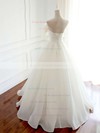 Ball Gown Strapless Floor-length Organza Bow Wedding Dresses #PDS00023337