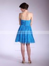 Chiffon A-line Sweetheart Short/Mini Pleats Bridesmaid Dresses #PDS02042145