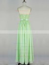 A-line Sweetheart Chiffon Floor-length with Sashes / Ribbons Bridesmaid Dresses #PDS010020104243