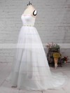 Ball Gown Sweetheart Sweep Train Tulle Beading Wedding Dresses #PDS00023216