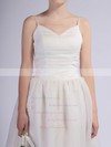 Organza BallGown Sweetheart Knee-length Pleats Bridesmaid Dresses #PDS01012047