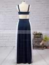 A-line Square Neckline Chiffon Ruffles Floor-length Backless New Arrival Prom Dresses #PDS020103026
