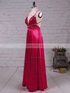 Sheath/Column V-neck Ankle-length Sequined Split Front Prom Dresses #PDS020106105