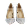 Women's Multi-color Suede Closed Toe/Pumps with Crystal #PDS03030210