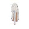 Women's White Patent Leather Stiletto Heel Pumps #PDS03030848