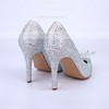 Women's Multi-color Sparkling Glitter Stiletto Heel Pumps #PDS03030860