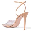 Women's Pumps Stiletto Heel Leatherette Wedding Shoes #PDS03030864