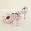 Women's Pumps Cone Heel Leatherette Wedding Shoes #PDS03030917