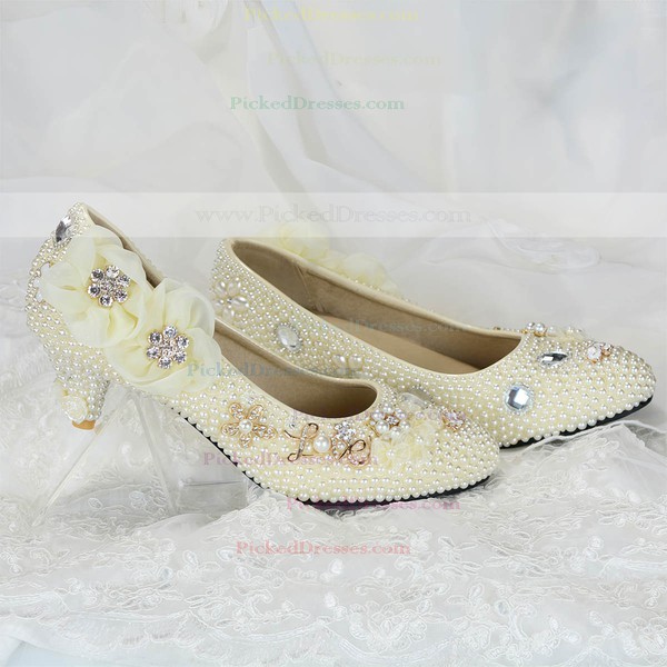 Women's Pumps Kitten Heel Leatherette Wedding Shoes #PDS03030931