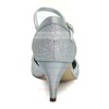 Women's Pumps Cone Heel Sparkling Glitter Wedding Shoes #PDS03030897