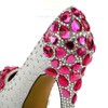 Women's  Patent Leather Pumps with Rhinestone/Crystal/Crystal Heel #PDS03030497