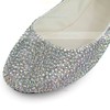 Women's  Patent Leather Flats with Crystal #PDS03030500