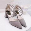 Women's Pumps 3 inch-3 3/4 inch Chunky Heel Shoes #PDS03030949