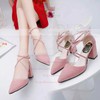 Women's Pumps 3 inch-3 3/4 inch Chunky Heel Shoes #PDS03030949