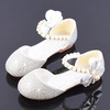 Kids' Closed Toe Sparkling Glitter Bowknot Flat Heel Girl Shoes #PDS03031492