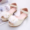 Kids' Sandals PVC Flower Flat Heel Girl Shoes #PDS03031497