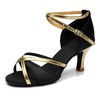 Women's Sandals Satin Buckle Stiletto Heel Dance Shoes #PDS03031079