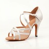 Women's Sandals PVC Buckle Stiletto Heel Dance Shoes #PDS03031117
