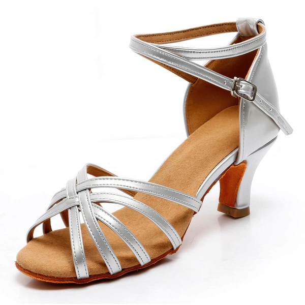 Women's Sandals Satin Ankle Strap Kitten Heel Dance Shoes #PDS03031122