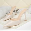 Women's Pumps PVC Stiletto Heel Wedding Shoes #PDS03031357